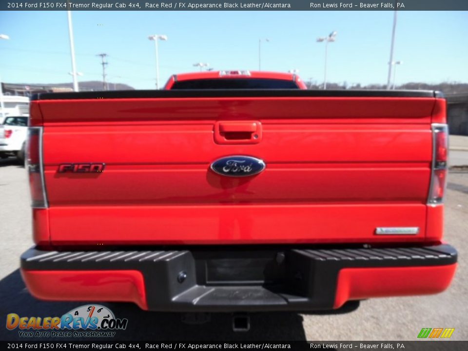 2014 Ford F150 FX4 Tremor Regular Cab 4x4 Race Red / FX Appearance Black Leather/Alcantara Photo #7