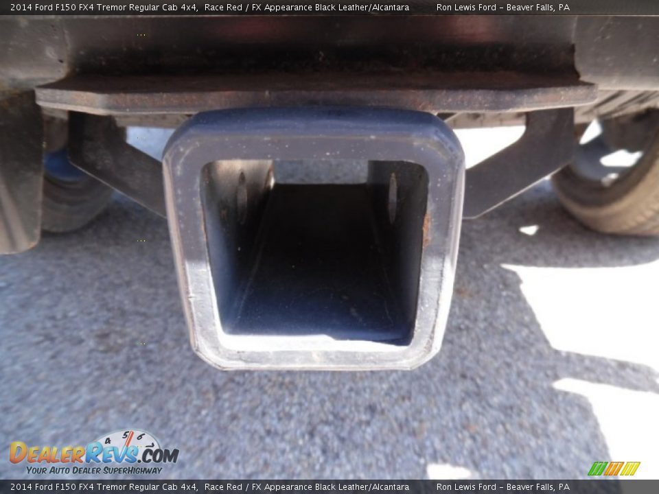 2014 Ford F150 FX4 Tremor Regular Cab 4x4 Race Red / FX Appearance Black Leather/Alcantara Photo #8
