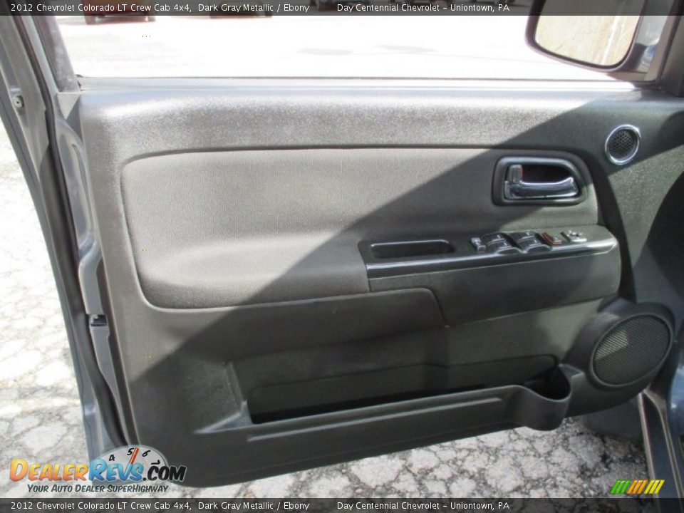 2012 Chevrolet Colorado LT Crew Cab 4x4 Dark Gray Metallic / Ebony Photo #16