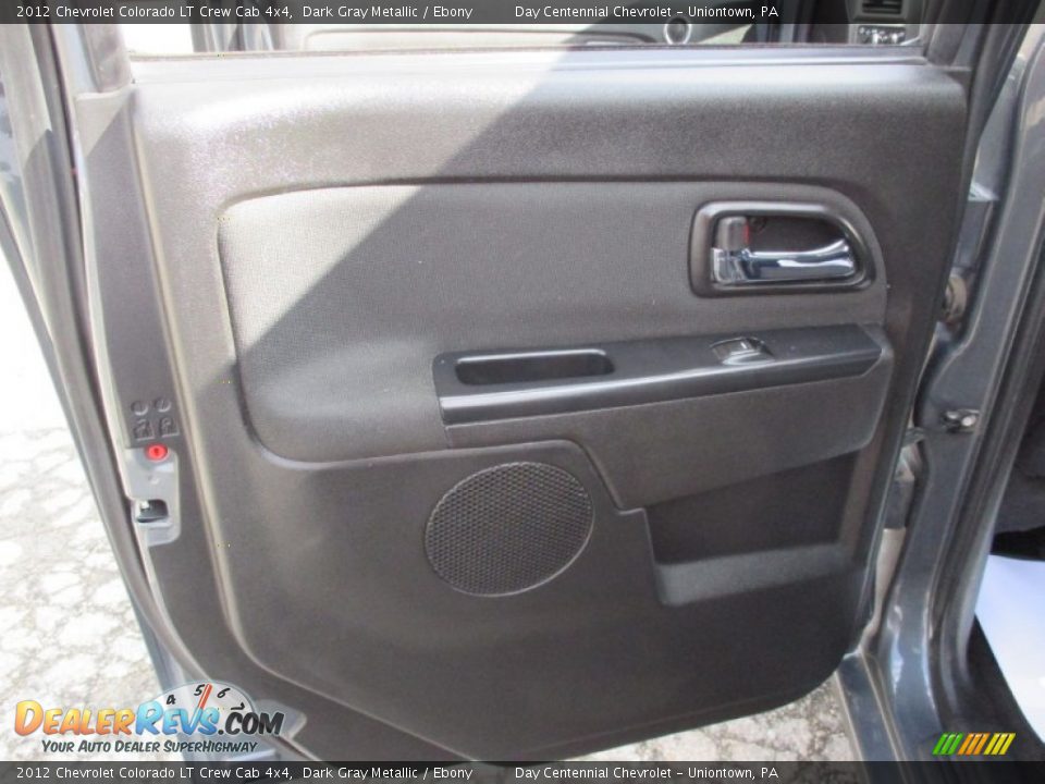 2012 Chevrolet Colorado LT Crew Cab 4x4 Dark Gray Metallic / Ebony Photo #19