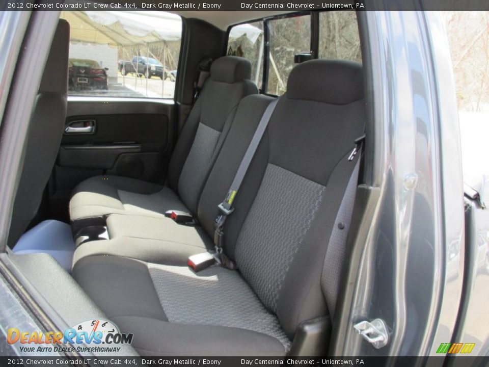 2012 Chevrolet Colorado LT Crew Cab 4x4 Dark Gray Metallic / Ebony Photo #20