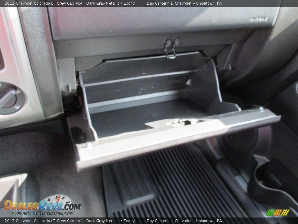2012 Chevrolet Colorado LT Crew Cab 4x4 Dark Gray Metallic / Ebony Photo #29
