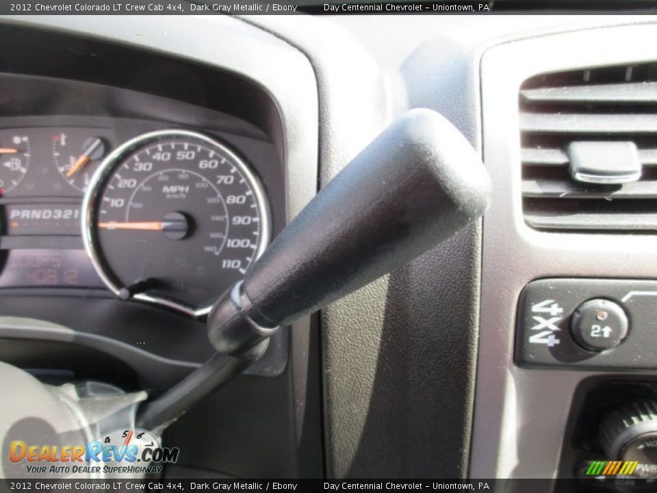 2012 Chevrolet Colorado LT Crew Cab 4x4 Dark Gray Metallic / Ebony Photo #32
