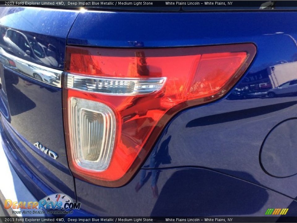 2013 Ford Explorer Limited 4WD Deep Impact Blue Metallic / Medium Light Stone Photo #23