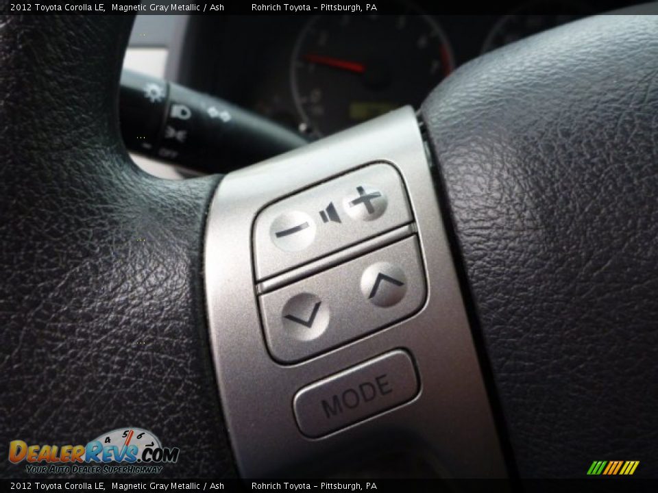 2012 Toyota Corolla LE Magnetic Gray Metallic / Ash Photo #2