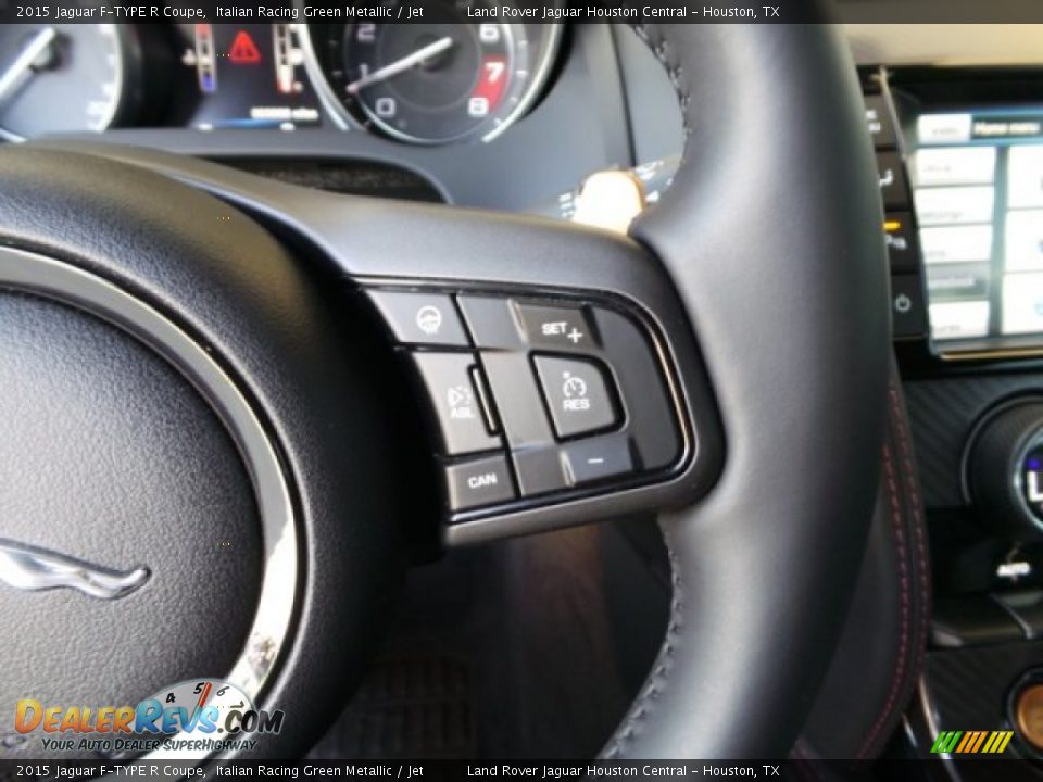 Controls of 2015 Jaguar F-TYPE R Coupe Photo #13