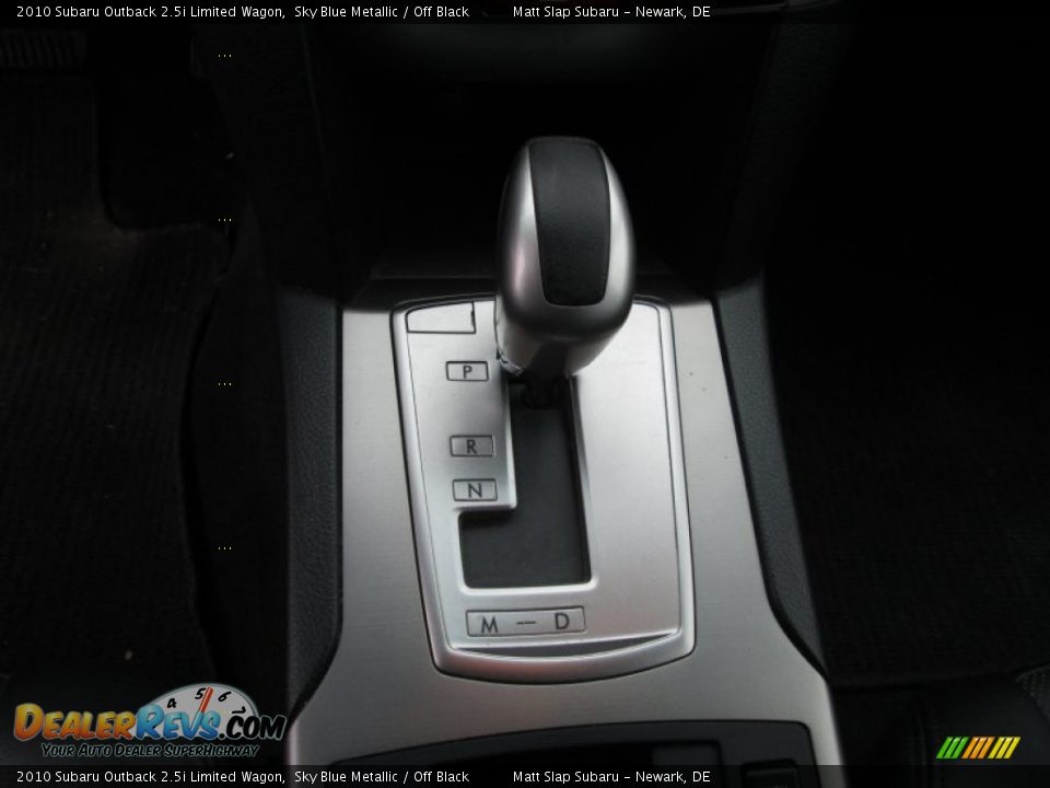 2010 Subaru Outback 2.5i Limited Wagon Sky Blue Metallic / Off Black Photo #26