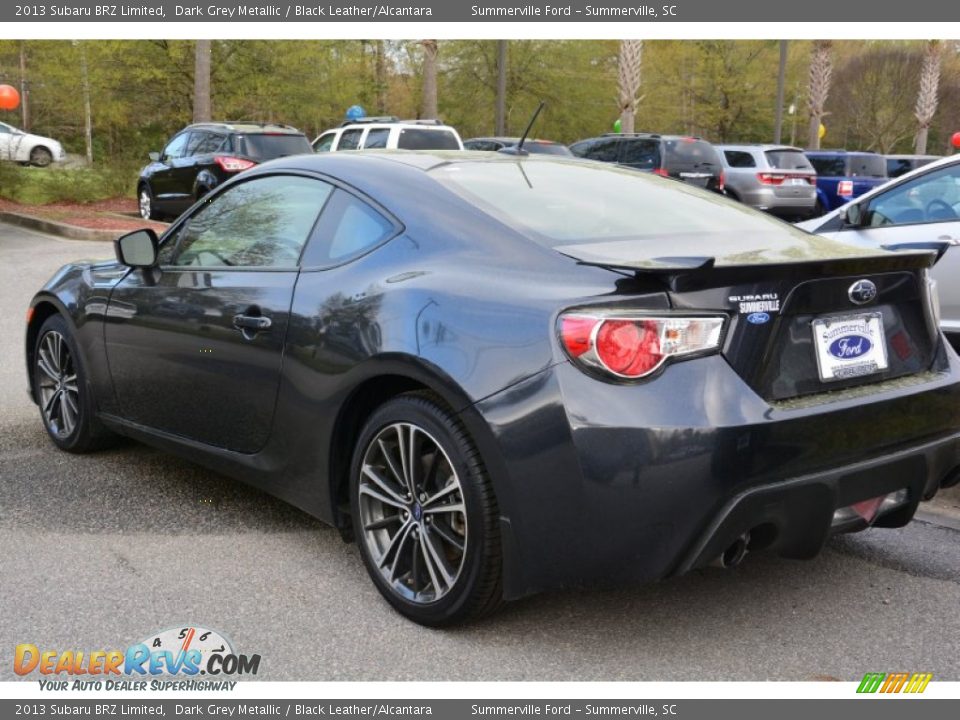 2013 Subaru BRZ Limited Dark Grey Metallic / Black Leather/Alcantara Photo #5