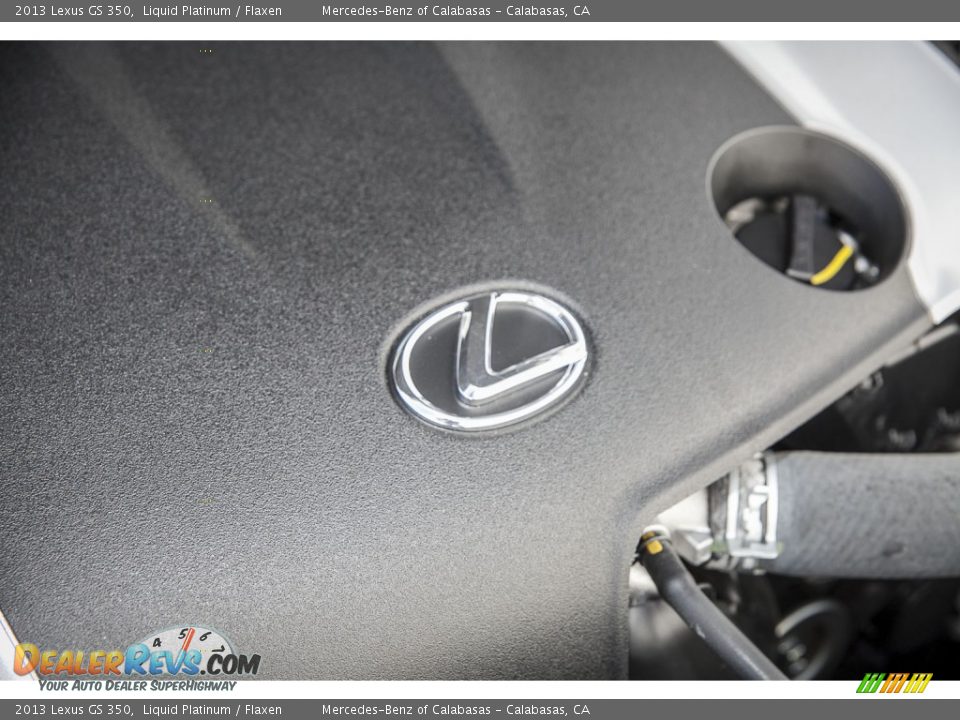 2013 Lexus GS 350 Liquid Platinum / Flaxen Photo #26