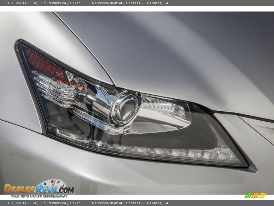 2013 Lexus GS 350 Liquid Platinum / Flaxen Photo #27
