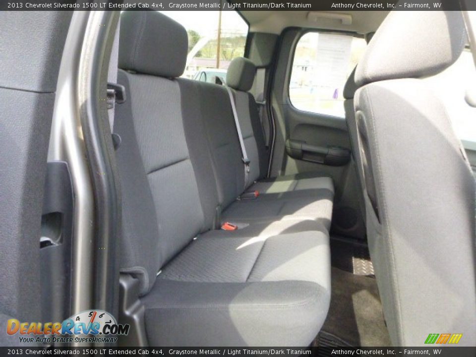 2013 Chevrolet Silverado 1500 LT Extended Cab 4x4 Graystone Metallic / Light Titanium/Dark Titanium Photo #12