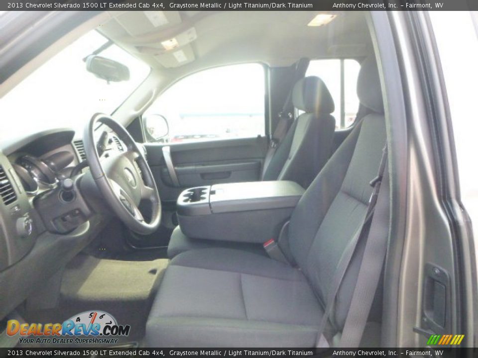 2013 Chevrolet Silverado 1500 LT Extended Cab 4x4 Graystone Metallic / Light Titanium/Dark Titanium Photo #15