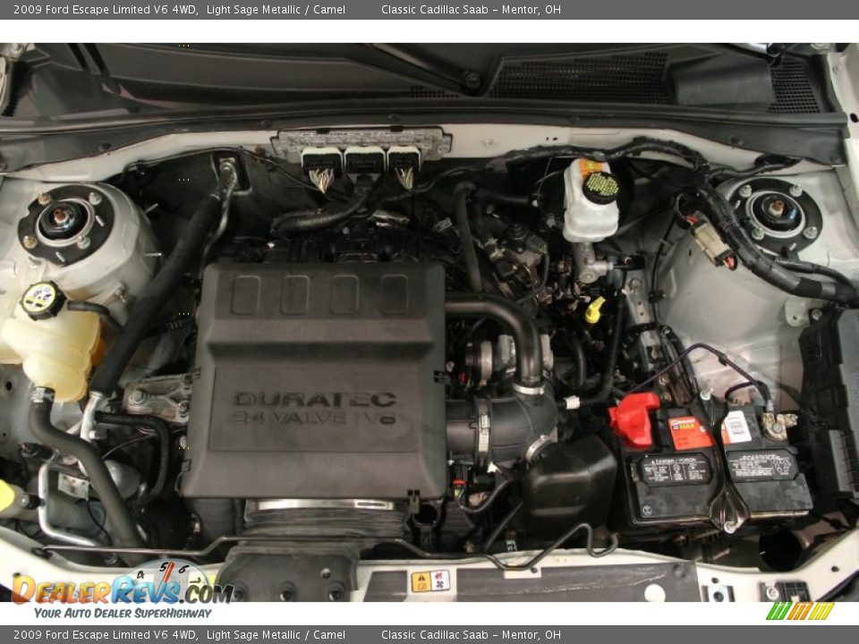 2009 Ford Escape Limited V6 4WD 3.0 Liter DOHC 24-Valve Duratec V6 Engine Photo #17
