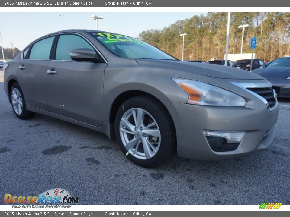 2015 Nissan Altima 2.5 SL Saharan Stone / Beige Photo #7