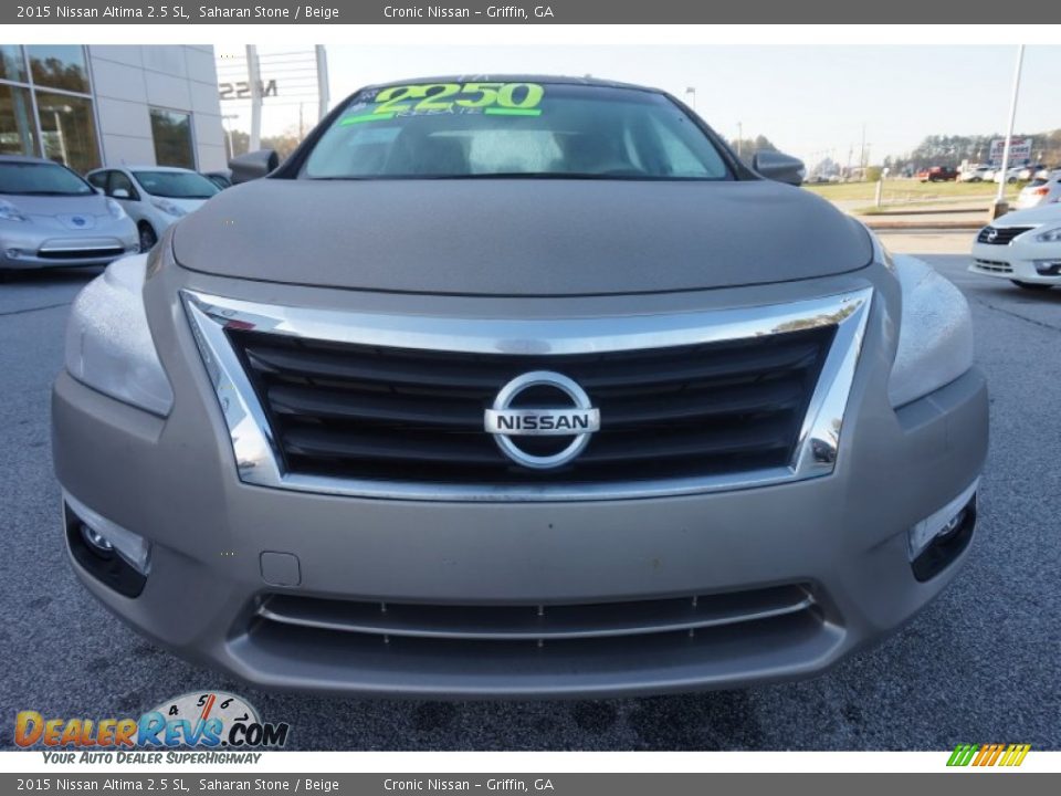 2015 Nissan Altima 2.5 SL Saharan Stone / Beige Photo #8
