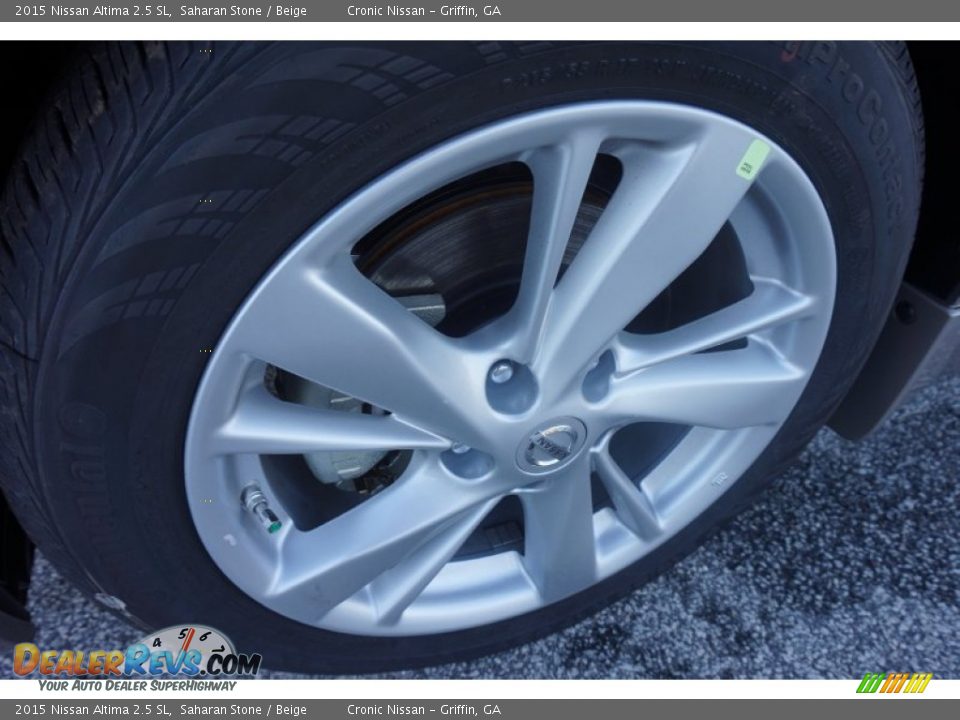 2015 Nissan Altima 2.5 SL Saharan Stone / Beige Photo #9