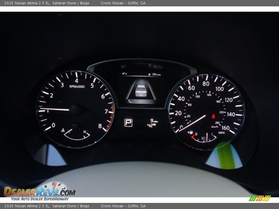 2015 Nissan Altima 2.5 SL Saharan Stone / Beige Photo #15