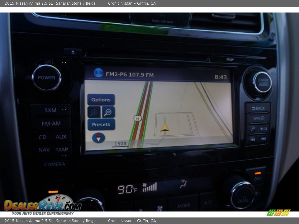 2015 Nissan Altima 2.5 SL Saharan Stone / Beige Photo #16