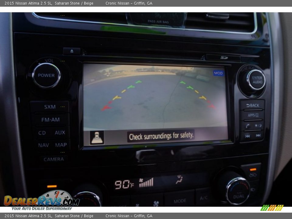 2015 Nissan Altima 2.5 SL Saharan Stone / Beige Photo #18