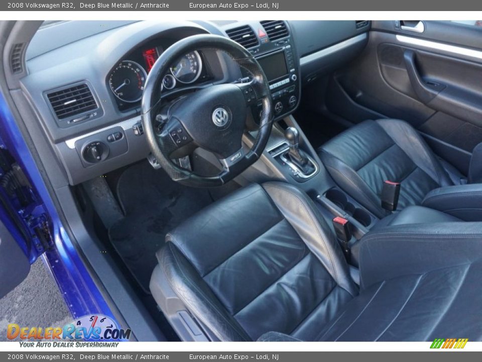 2008 Volkswagen R32 Deep Blue Metallic / Anthracite Photo #6
