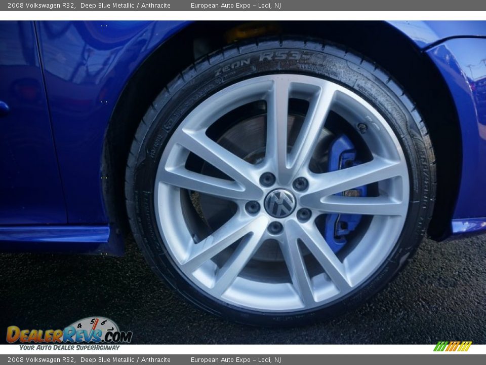 2008 Volkswagen R32 Deep Blue Metallic / Anthracite Photo #18