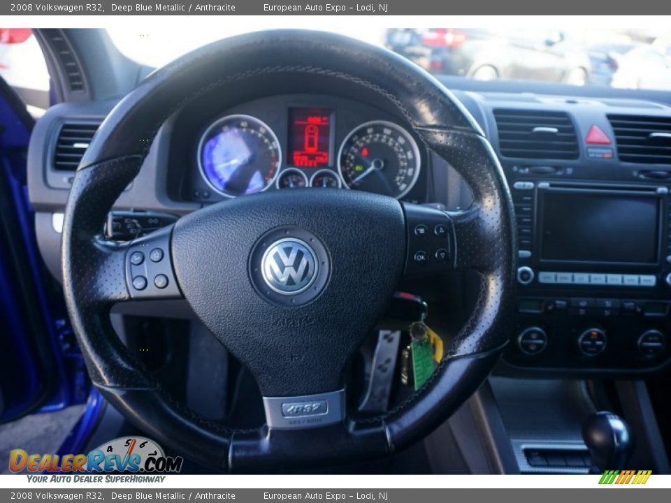 2008 Volkswagen R32 Deep Blue Metallic / Anthracite Photo #26