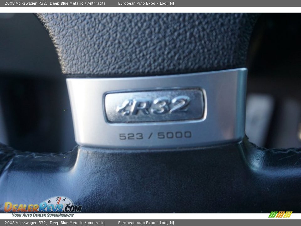 2008 Volkswagen R32 Deep Blue Metallic / Anthracite Photo #27