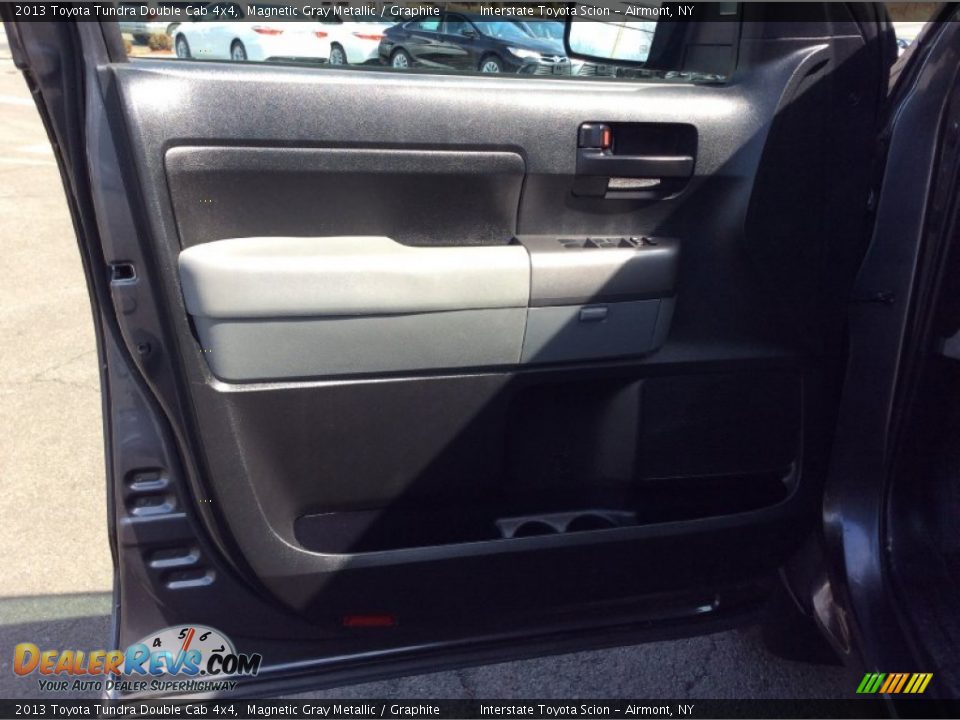 2013 Toyota Tundra Double Cab 4x4 Magnetic Gray Metallic / Graphite Photo #7