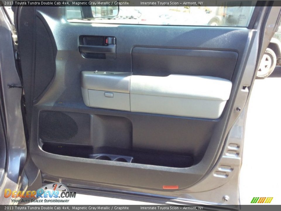 2013 Toyota Tundra Double Cab 4x4 Magnetic Gray Metallic / Graphite Photo #18
