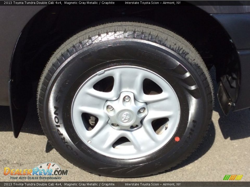 2013 Toyota Tundra Double Cab 4x4 Magnetic Gray Metallic / Graphite Photo #20