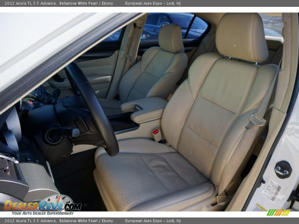 2012 Acura TL 3.5 Advance Bellanova White Pearl / Ebony Photo #6