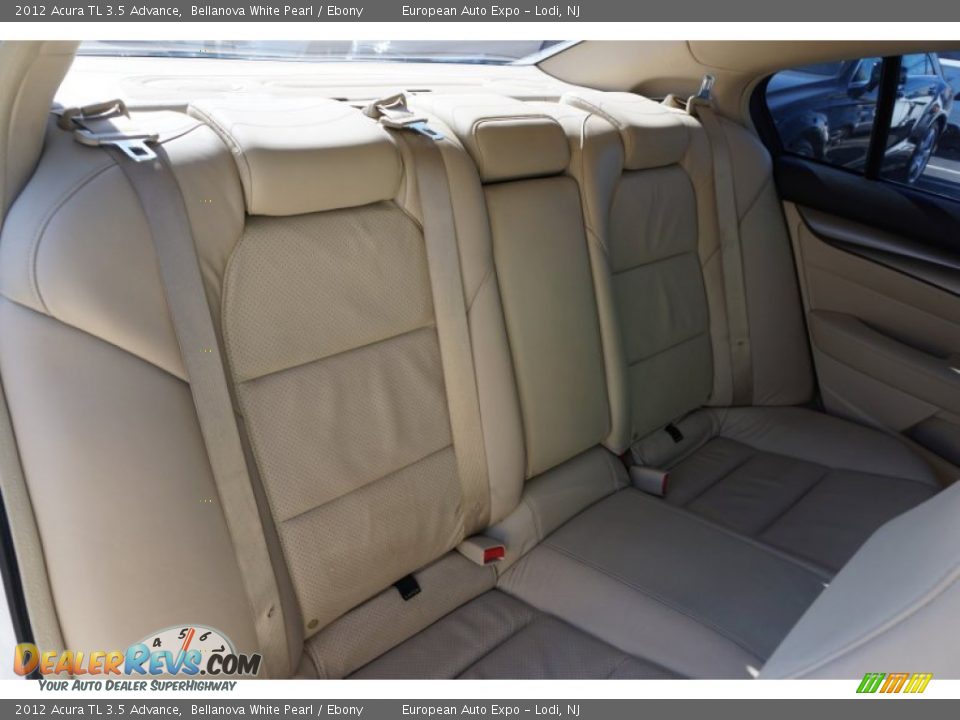 2012 Acura TL 3.5 Advance Bellanova White Pearl / Ebony Photo #10