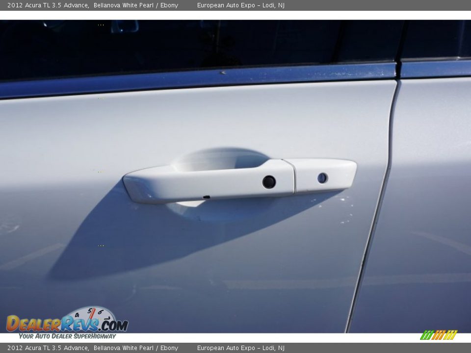 2012 Acura TL 3.5 Advance Bellanova White Pearl / Ebony Photo #18