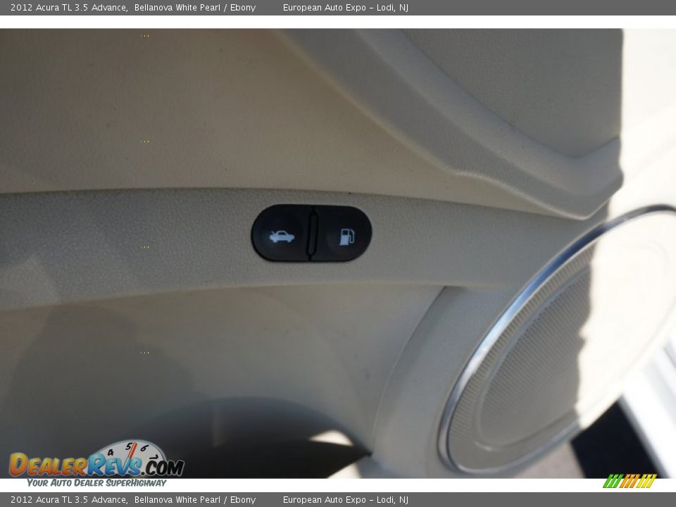 2012 Acura TL 3.5 Advance Bellanova White Pearl / Ebony Photo #22