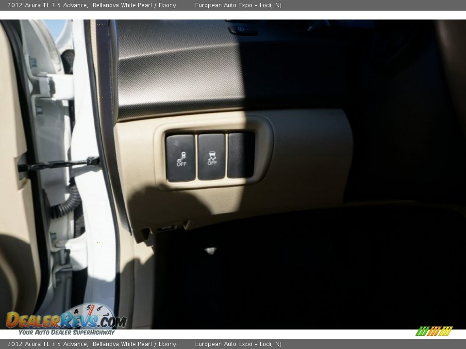 2012 Acura TL 3.5 Advance Bellanova White Pearl / Ebony Photo #23