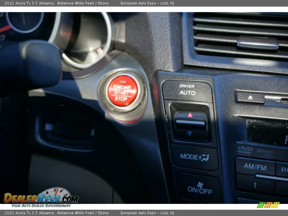 2012 Acura TL 3.5 Advance Bellanova White Pearl / Ebony Photo #30