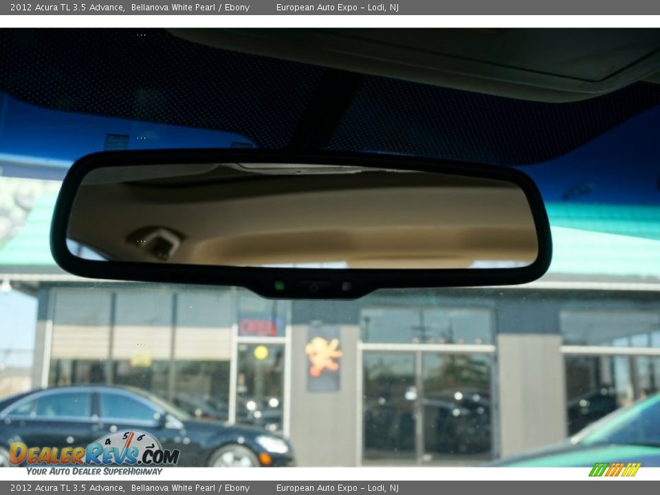 2012 Acura TL 3.5 Advance Bellanova White Pearl / Ebony Photo #33