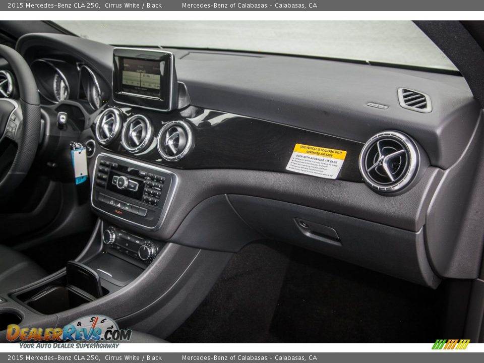 2015 Mercedes-Benz CLA 250 Cirrus White / Black Photo #8