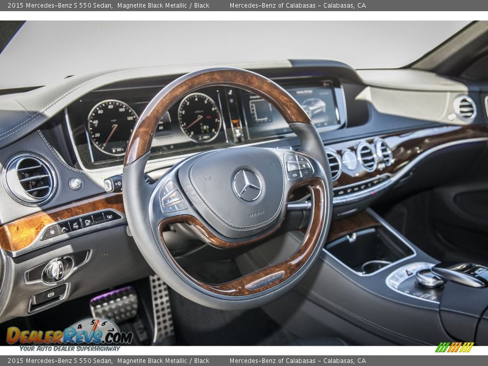 Dashboard of 2015 Mercedes-Benz S 550 Sedan Photo #5