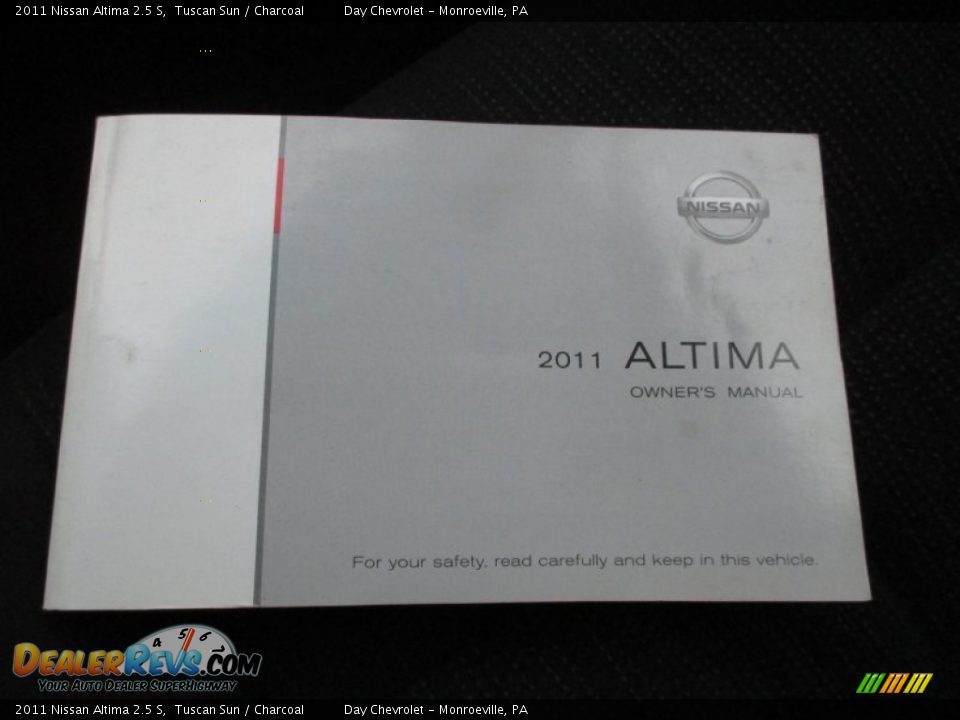 2011 Nissan Altima 2.5 S Tuscan Sun / Charcoal Photo #30