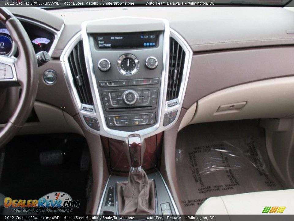 2012 Cadillac SRX Luxury AWD Mocha Steel Metallic / Shale/Brownstone Photo #15