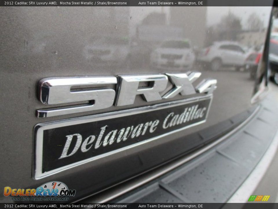 2012 Cadillac SRX Luxury AWD Mocha Steel Metallic / Shale/Brownstone Photo #30