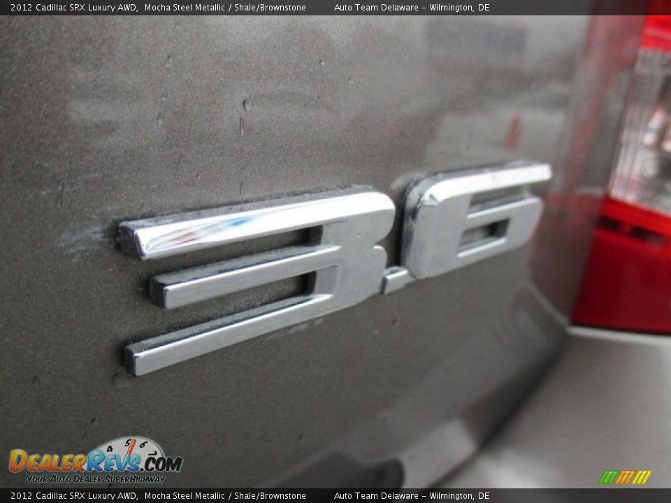 2012 Cadillac SRX Luxury AWD Mocha Steel Metallic / Shale/Brownstone Photo #31