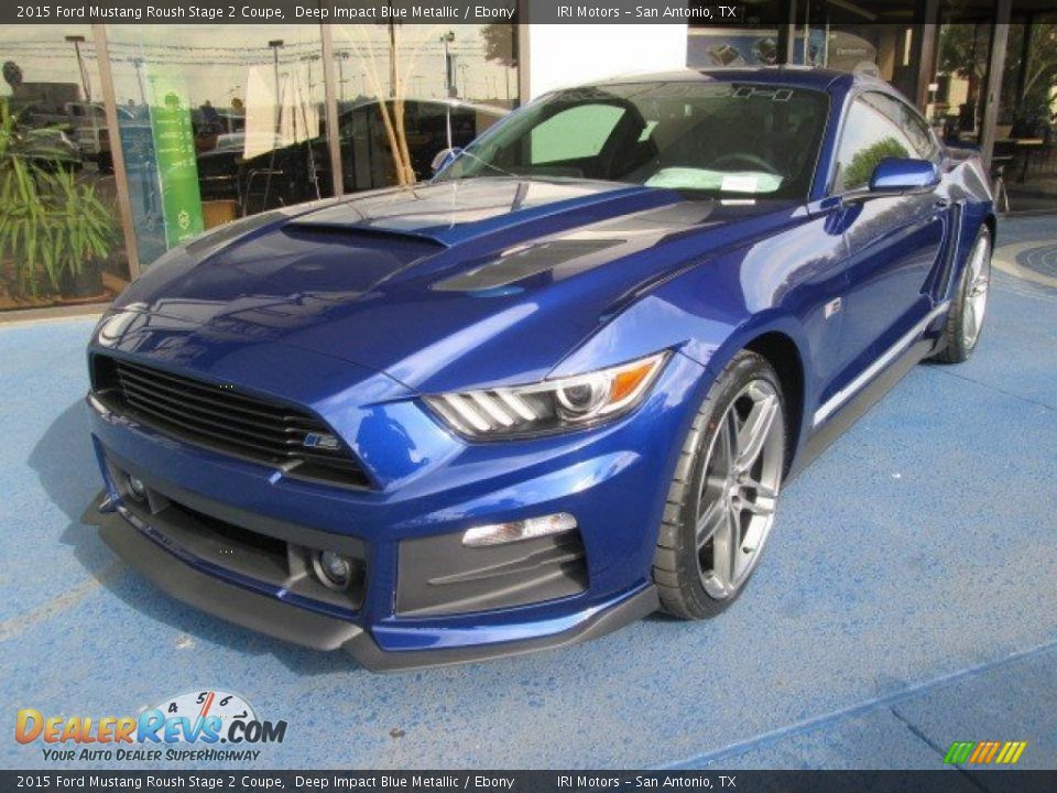 Front 3/4 View of 2015 Ford Mustang Roush Stage 2 Coupe Photo #7