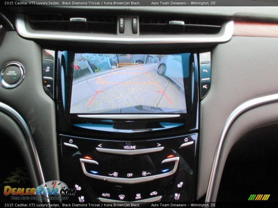 2015 Cadillac XTS Luxury Sedan Black Diamond Tricoat / Kona Brown/Jet Black Photo #16
