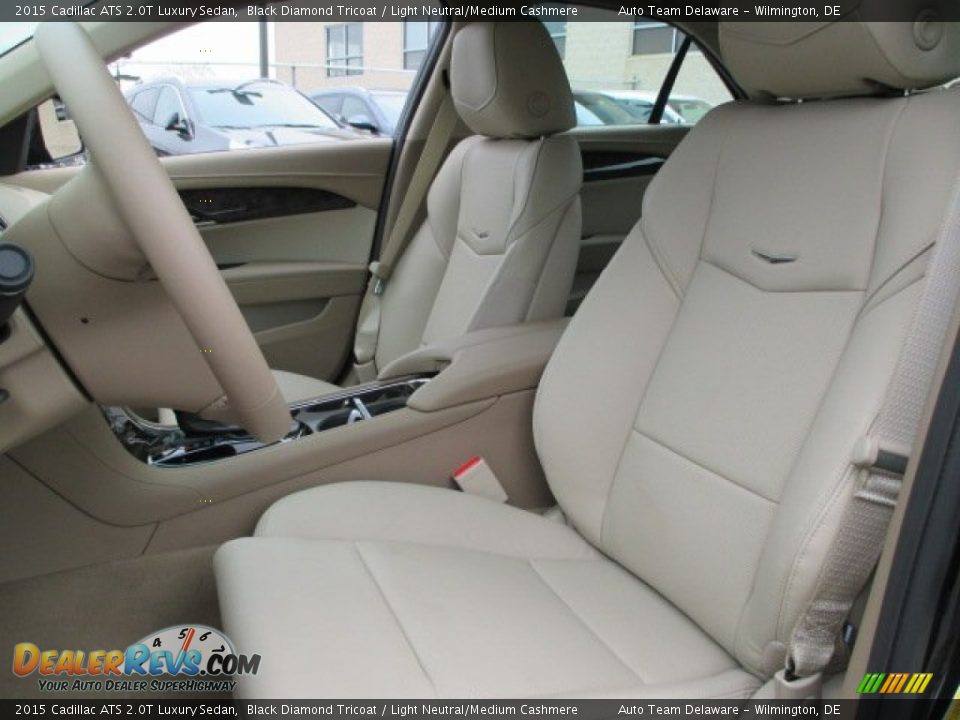 Front Seat of 2015 Cadillac ATS 2.0T Luxury Sedan Photo #7