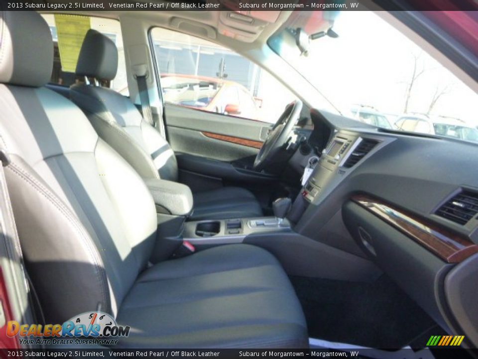 2013 Subaru Legacy 2.5i Limited Venetian Red Pearl / Off Black Leather Photo #9