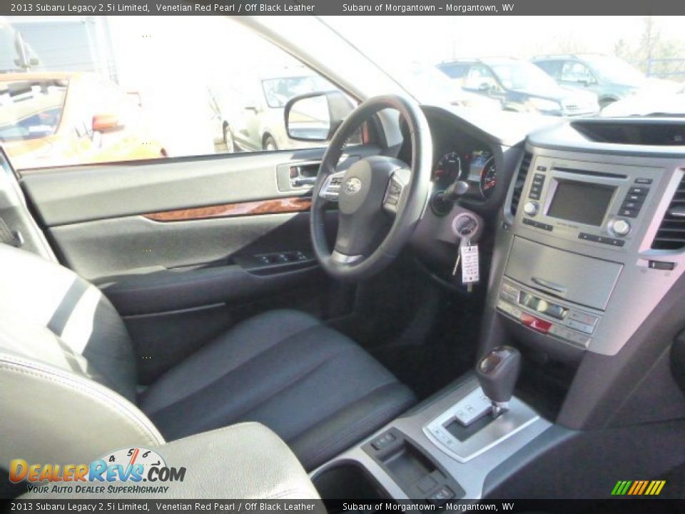 2013 Subaru Legacy 2.5i Limited Venetian Red Pearl / Off Black Leather Photo #11