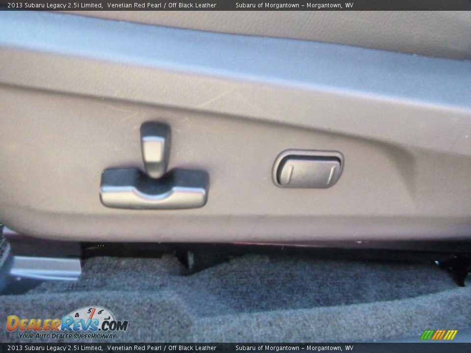 2013 Subaru Legacy 2.5i Limited Venetian Red Pearl / Off Black Leather Photo #14