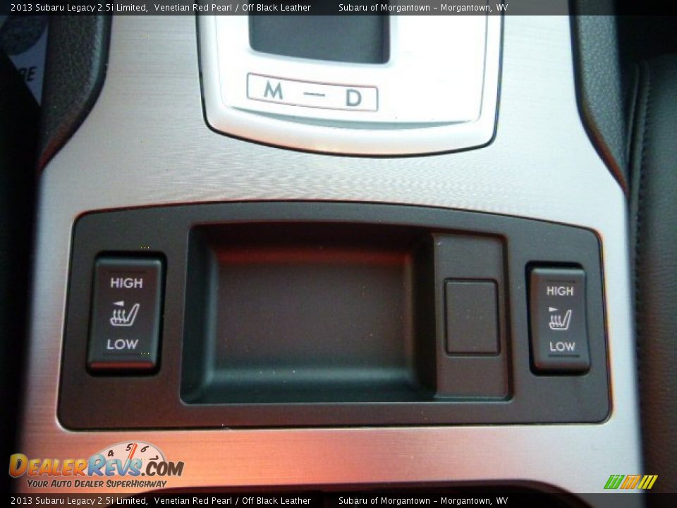 2013 Subaru Legacy 2.5i Limited Venetian Red Pearl / Off Black Leather Photo #18